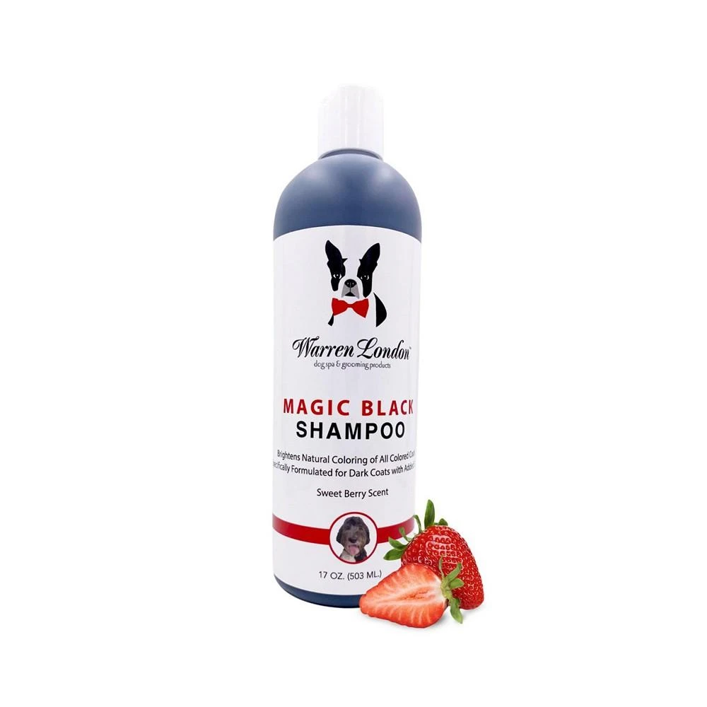 商品Warren London|Magic Black Dog Brightening Shampoo by | Brightens Natural Color In All Coats Especially Dark Colored Coats | Made In USA,价格¥112,第1张图片