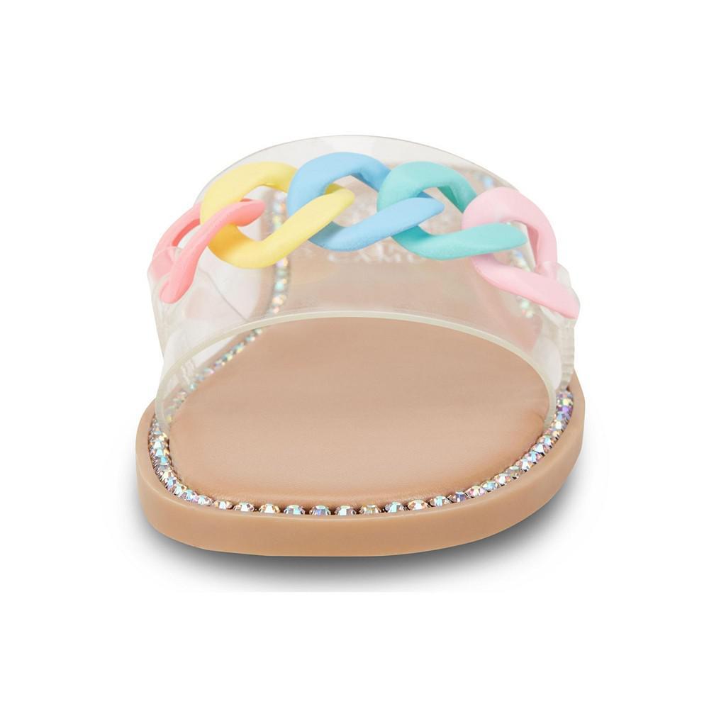 商品Vince Camuto|Little Girls Studded Open Toe Slide Sandals with Clear Jelly Strap,价格¥331,第6张图片详细描述
