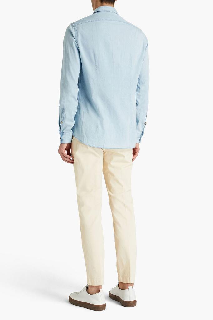 商品Peserico|Cotton-blend chambray shirt,价格¥575,第5张图片详细描述