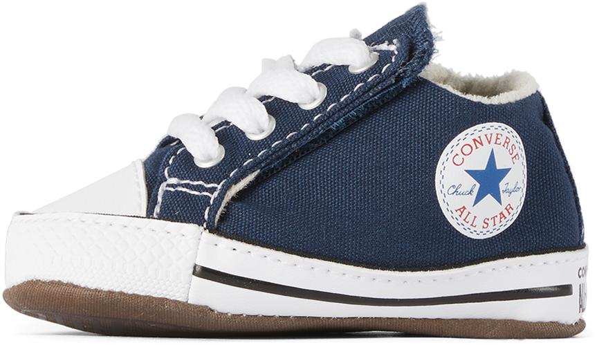 Baby Navy Easy-On Chuck Taylor All Star Cribster Sneakers商品第3张图片规格展示