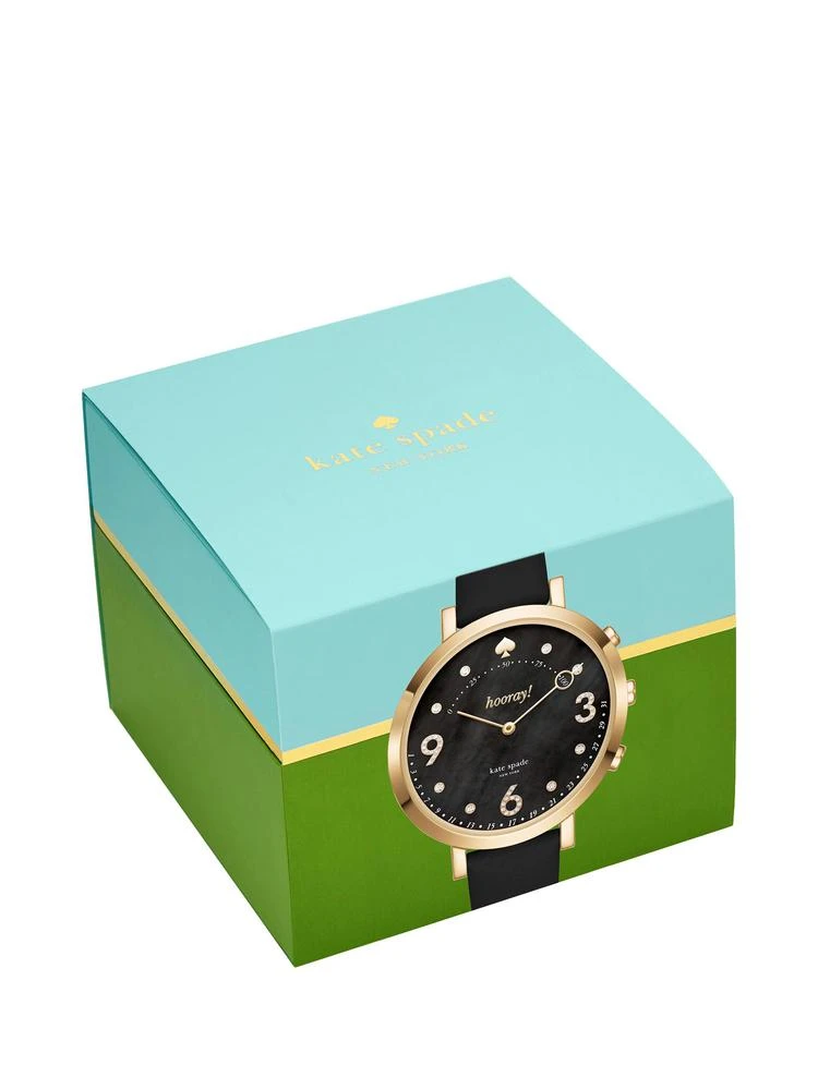 monterey black leather smartwatch 商品