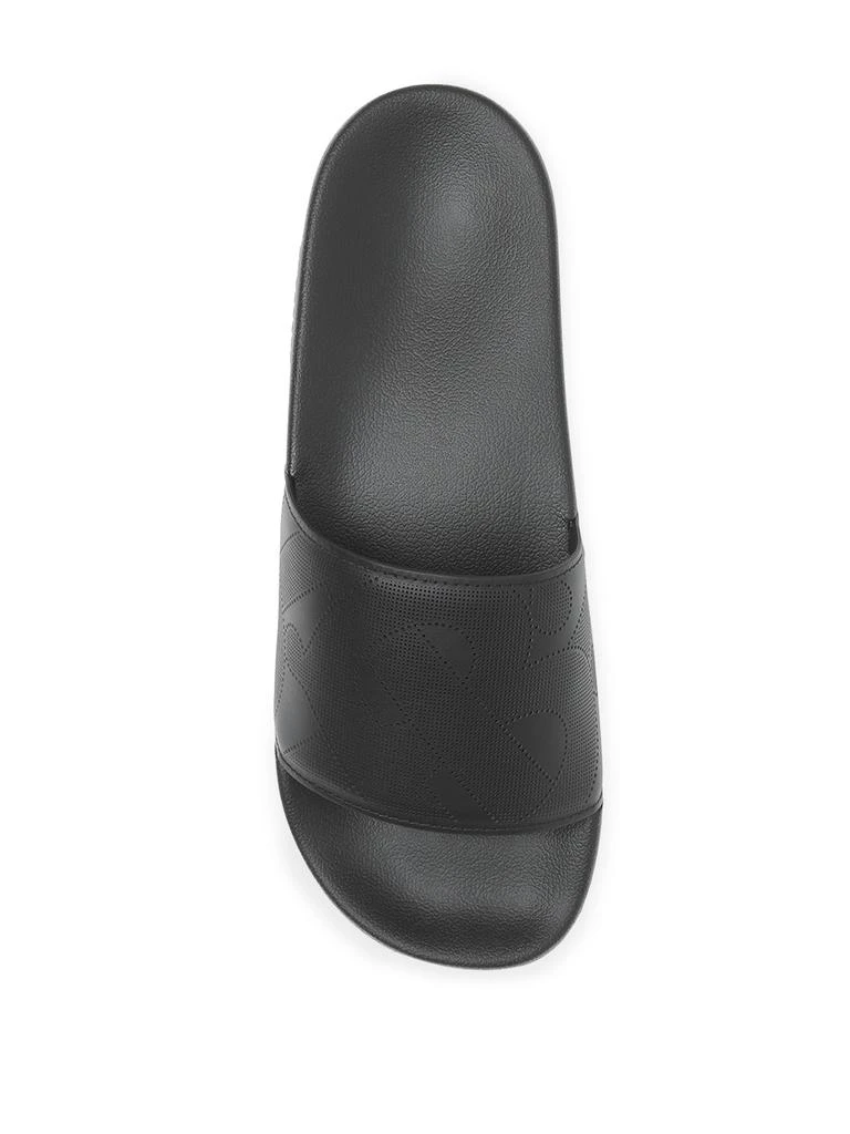 商品Burberry|Furley Tb Monogram Slide Black,价格¥4077,第5张图片详细描述