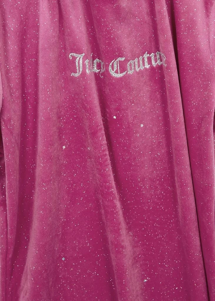 商品Juicy Couture|KIDS Pink logo glittered velour T-shirt dress (3-7 years),价格¥166,第2张图片详细描述