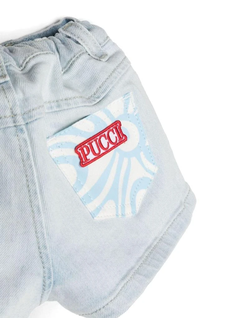 商品Pucci|Emilio  Shorts Blue,价格¥1232,第3张图片详细描述