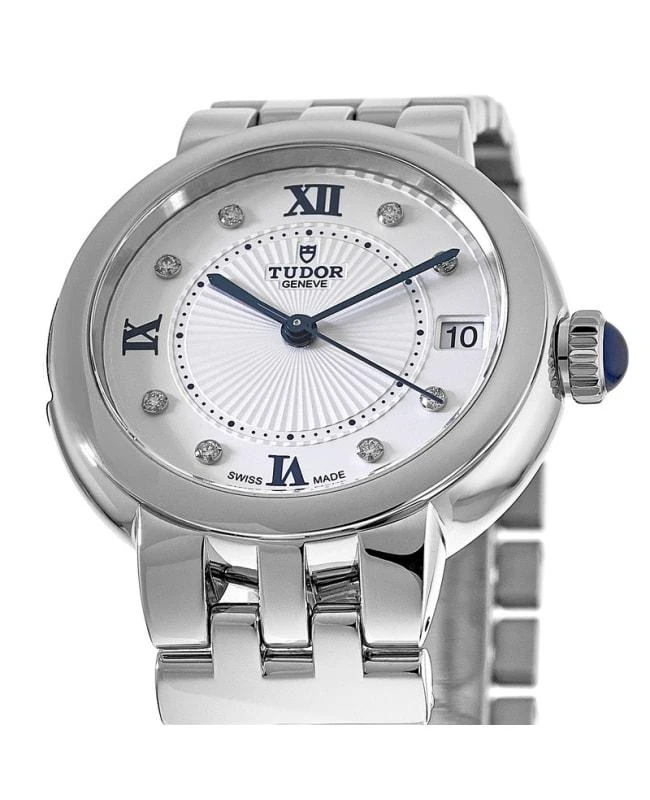 商品Tudor|Tudor Clair De Rose 34mm White Dial Stainless Steel Women's Watch M35800-0004,价格¥25185,第2张图片详细描述