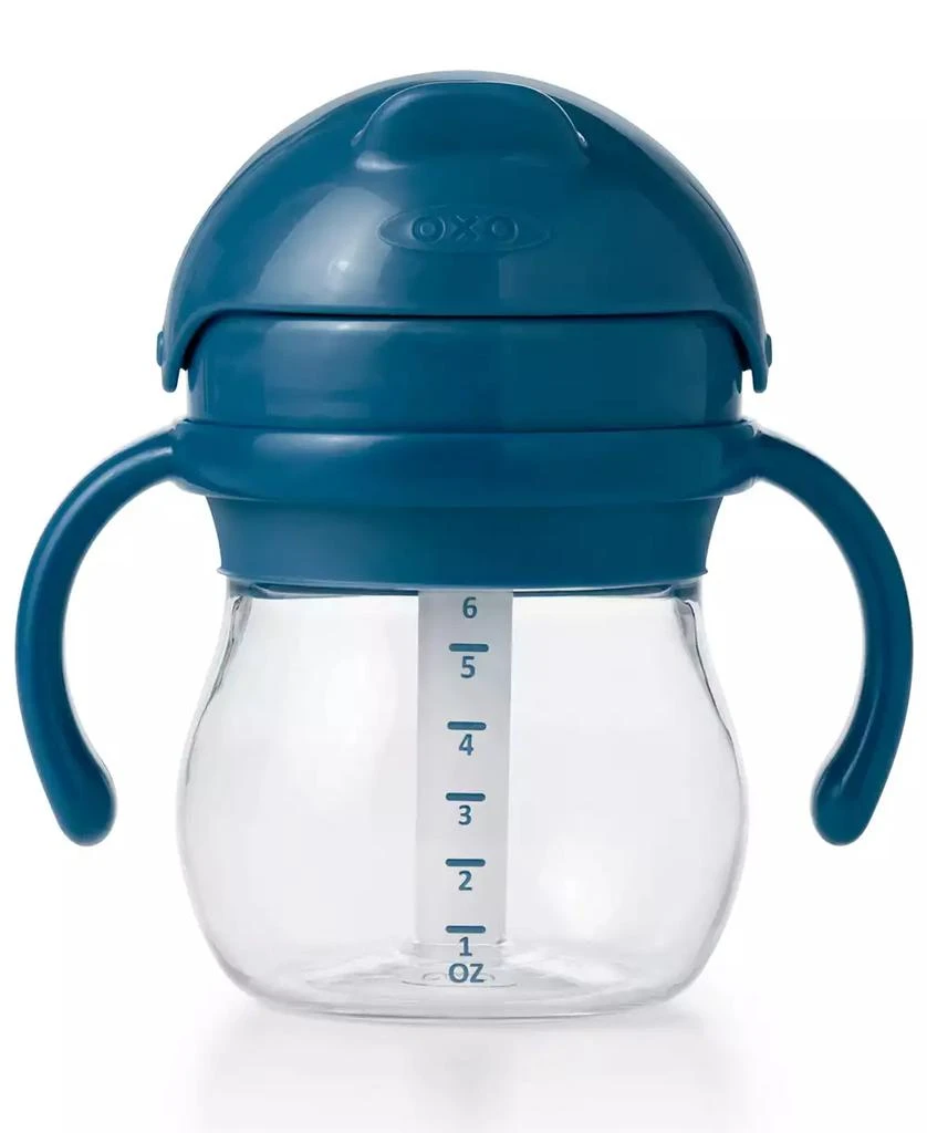 商品OXO|Transitions Straw Cup With Handles, 6-oz.,价格¥53,第2张图片详细描述