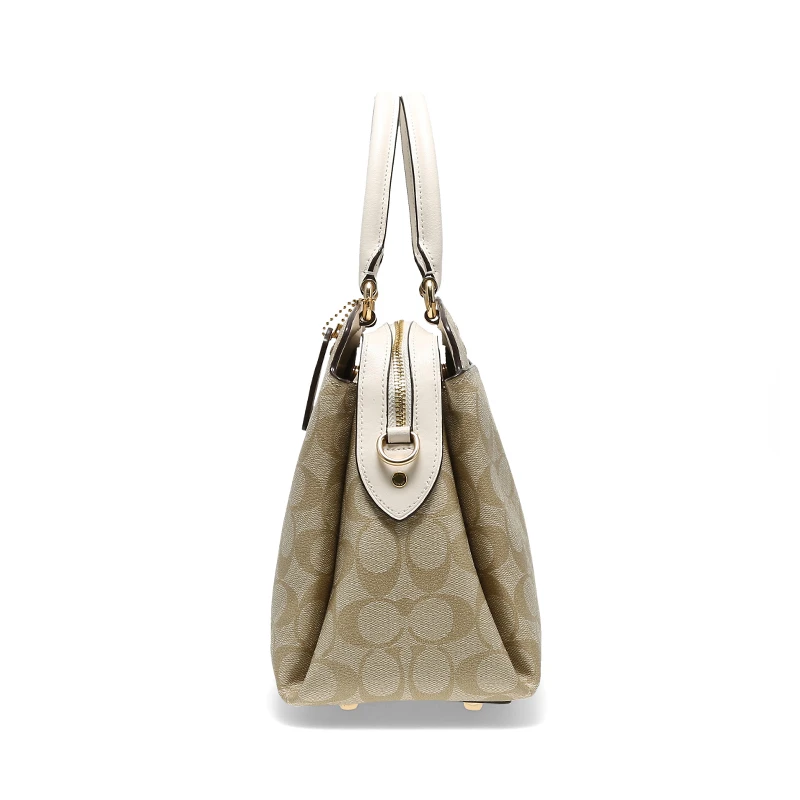 COACH/蔻驰 奥莱款大号女士PVC配皮单肩手提戴妃包 91495IMDQC 商品