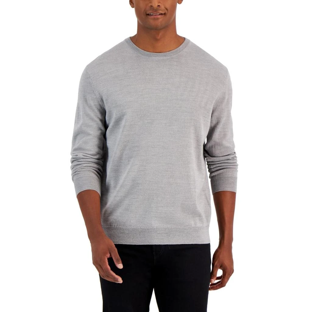 商品Club Room|Mens Merino Wool Heathered Pullover Sweater,价格¥142,第3张图片详细描述