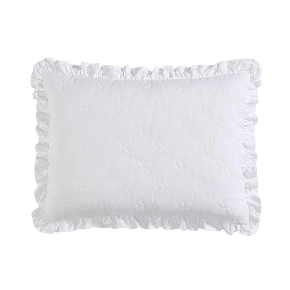 2 Piece Solid Microfiber Bedspread Set 商品