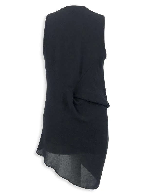 商品[二手商品] Helmut Lang|Helmut Lang Top In Black Silk,价格¥2951,第3张图片详细描述