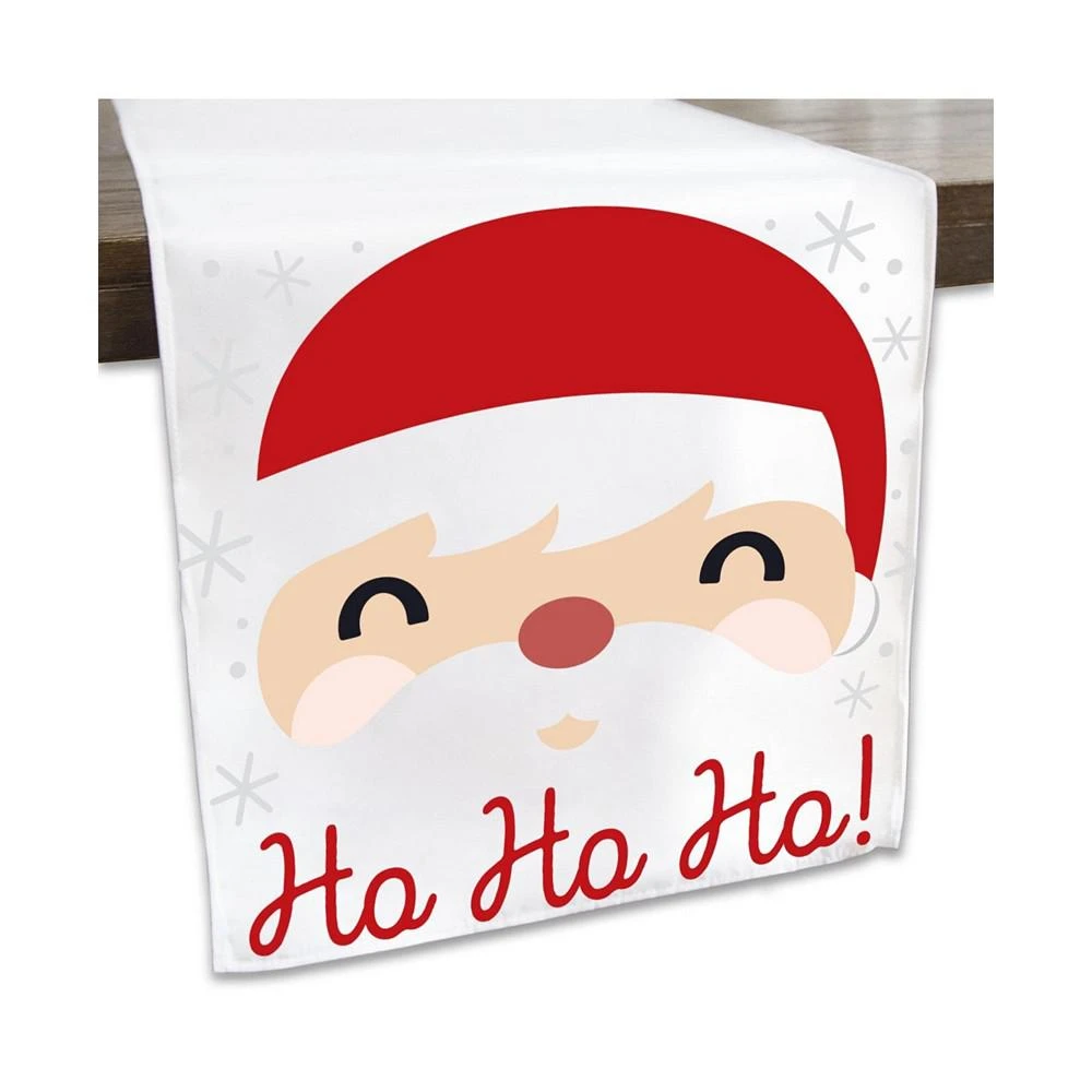 商品Big Dot of Happiness|Jolly Santa Claus  Christmas  Cloth Table Runner  13 x 70 in,价格¥201,第1张图片