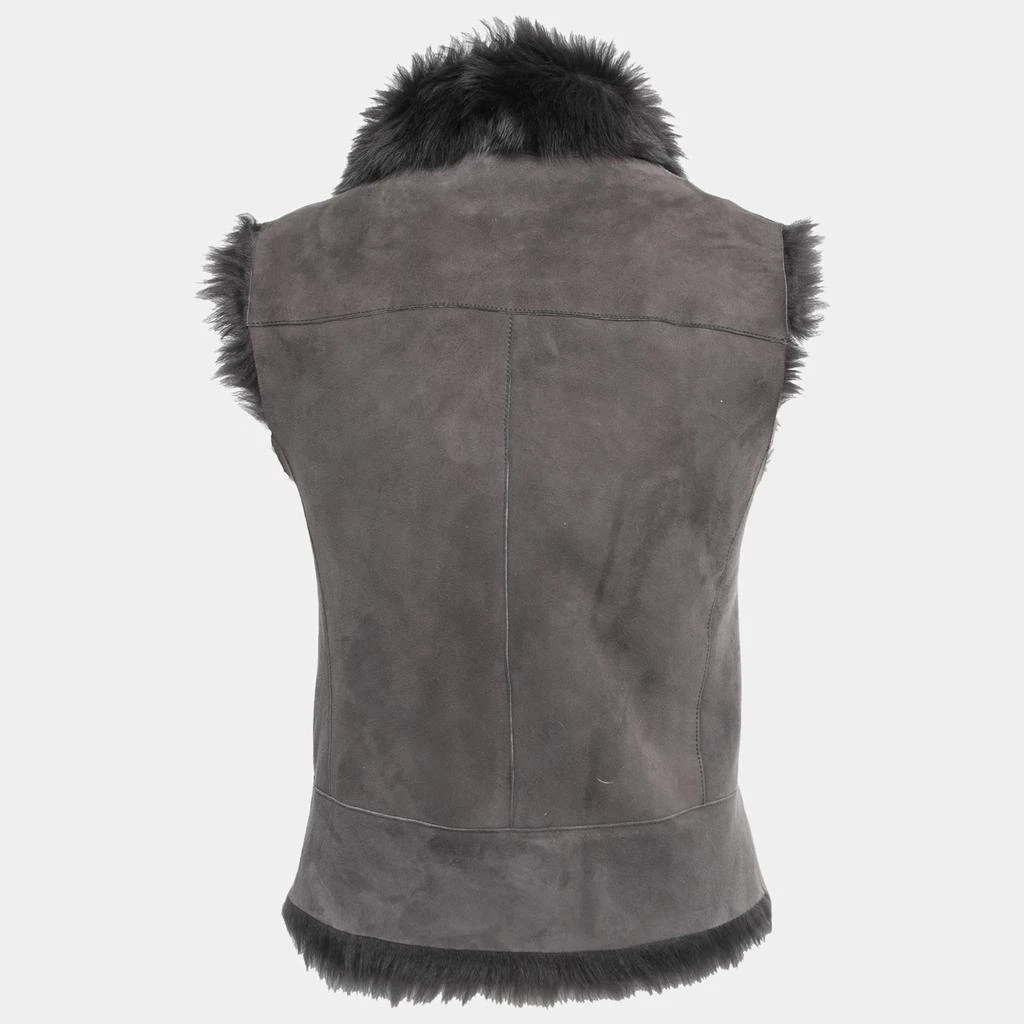 商品[二手商品] Joseph|Joseph Grey Fur & Suede New Lucy Toscana Vest XS,价格¥1868,第2张图片详细描述