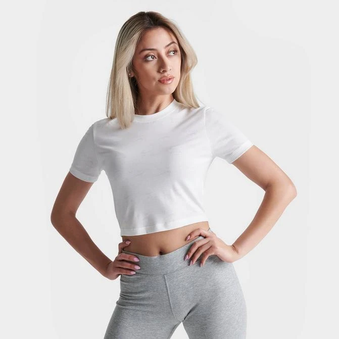 商品NIKE|Women's Nike Air Slim-Fit Printed Crop T-Shirt,价格¥188,第1张图片