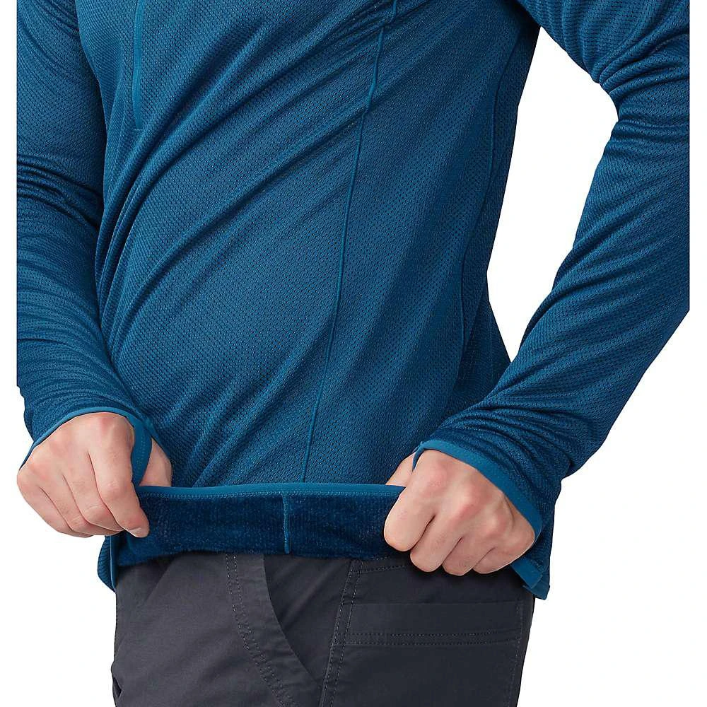 商品Mountain Hardwear|Mountain Hardwear Men's Airmesh 1/4 Zip Top,价格¥398,第3张图片详细描述