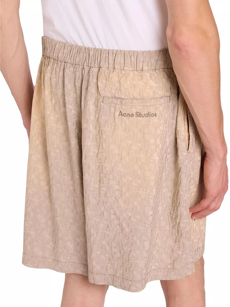 Ruxer Monogram Jacquard Shorts 商品