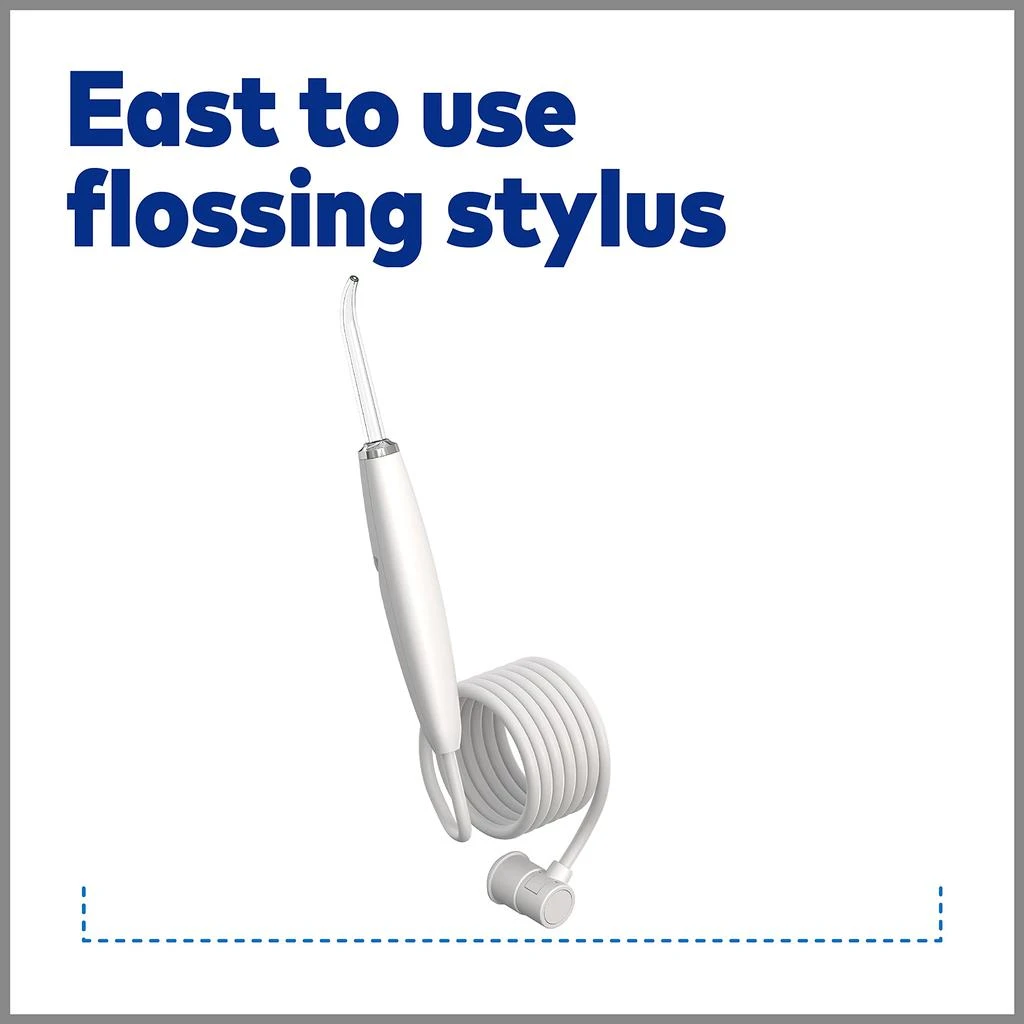 Waterpik Sidekick Portable Water Flosser, Perfect for Travel & Home, ADA Accepted, White/Chrome WF-04 商品