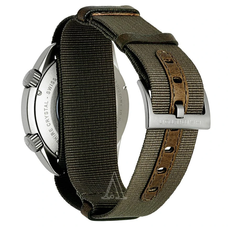 商品Hamilton|Khaki Aviation Pilot Pioneer Auto 男士手表,价格¥4280,第2张图片详细描述