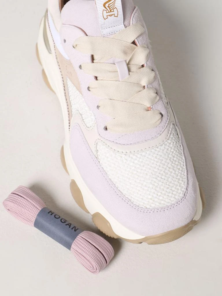商品hogan|Hogan Hyperactive sneakers in suede and woven fabric,价格¥2507,第4张图片详细描述