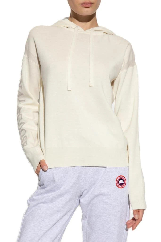 商品Canada Goose|Canada Goose Drawstring Knitted Hoodie,价格¥1933,第2张图片详细描述