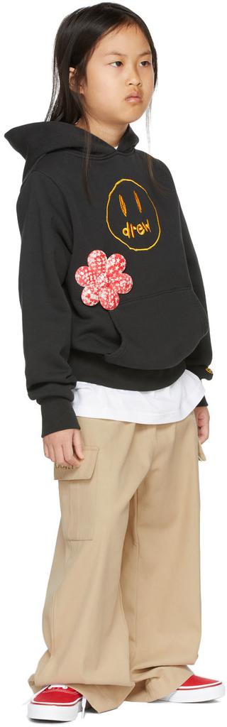 SSENSE Exclusive Kids Black Painted Mascot Hoodie商品第4张图片规格展示