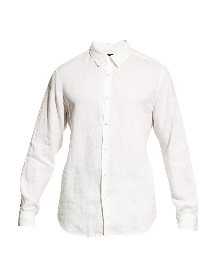 Men's Irving Summer Linen Shirting Sport Shirt商品第2张图片规格展示