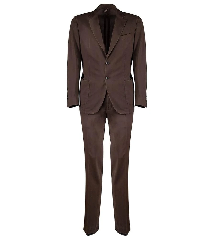 商品Santaniello|Santaniello Brown Suit,价格¥6252,第3张图片详细描述