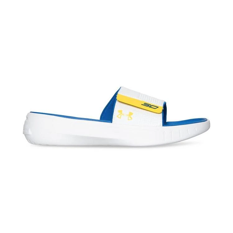 商品Under Armour|Men's Curry 3 Slide Sandals from Finish Line,价格¥375,第3张图片详细描述