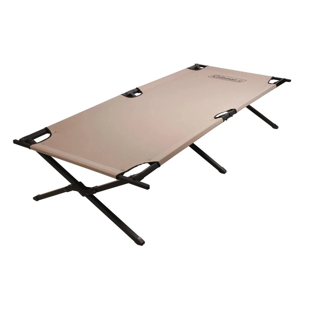 商品Coleman|Coleman Trailhead II Folding Cot, Camping Bed with Easy Setup & Takedown, Supports Adults up to 6ft 2in or 300lbs,价格¥420,第1张图片