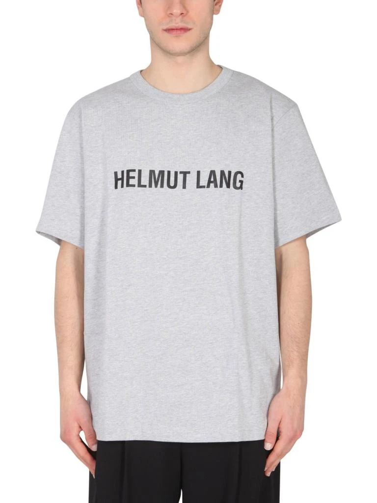 商品Helmut Lang|Helmut Lang Logo Printed Crewneck T-Shirt,价格¥618,第1张图片