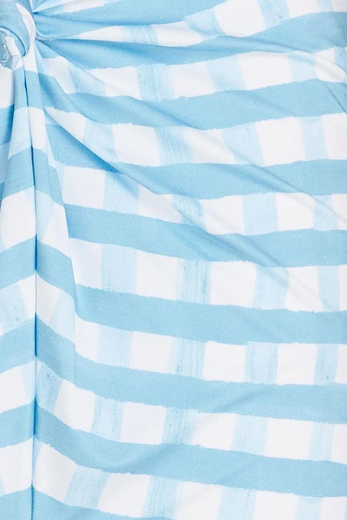 商品Jacquemus|Nodi knotted gingham pareo,价格¥662,第4张图片详细描述