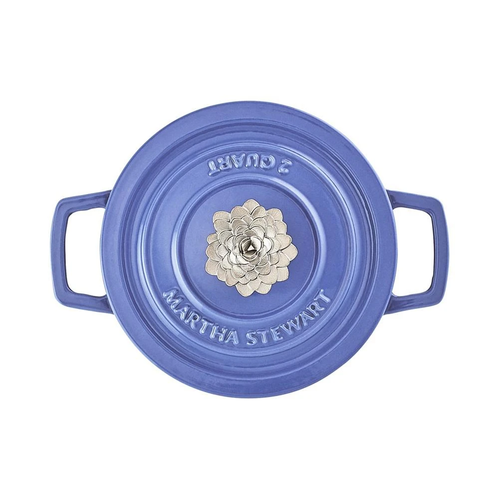 商品Martha Stewart|2-Qt. 珐琅铸铁锅,价格¥372,第3张图片详细描述