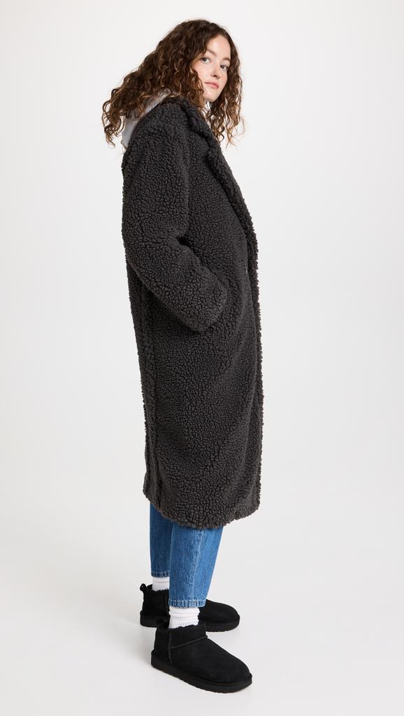 商品UGG|UGG Gertrude Long Teddy Coat,价格¥1767,第6张图片详细描述