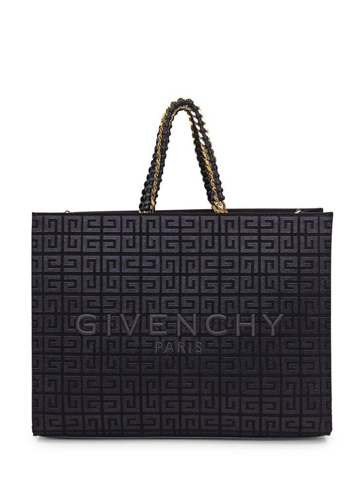 Givenchy 4G Embroidered Medium Shopping Bag商品第1张图片规格展示