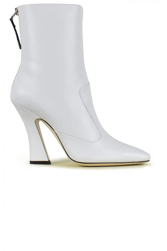 商品Fendi|Luxury shoes for women fendi white leather ankle boots,价格¥4592,第1张图片