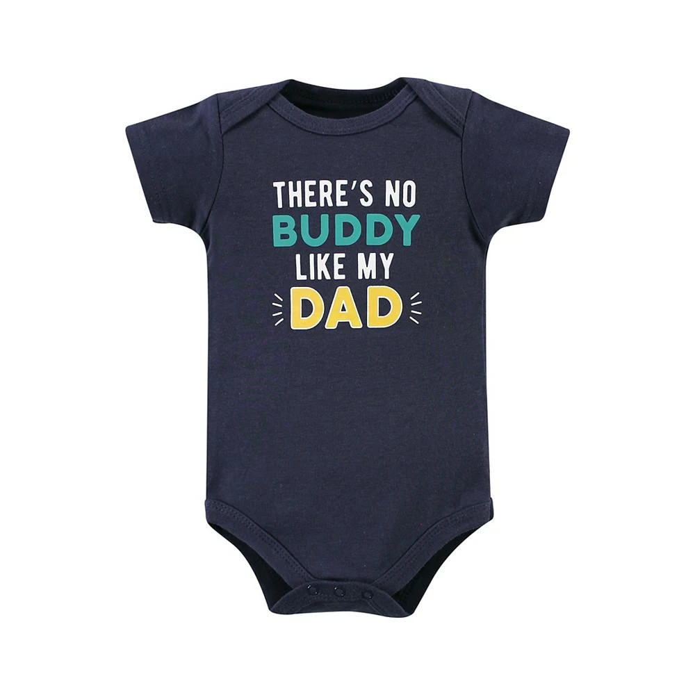 商品Hudson|Baby Boys Short Sleeve Bodysuits, Pack of 3,价格¥187,第5张图片详细描述