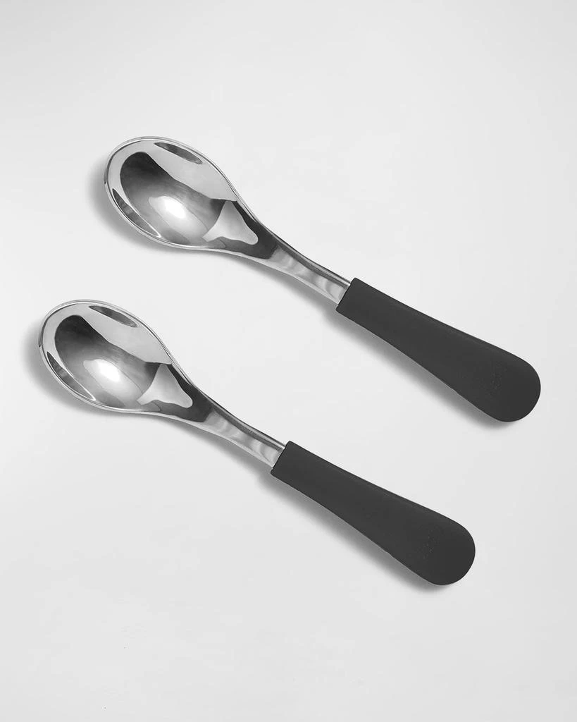 商品Avanchy|Baby's Stainless Steel & Silicone Spoons, Set of 2,价格¥140,第1张图片