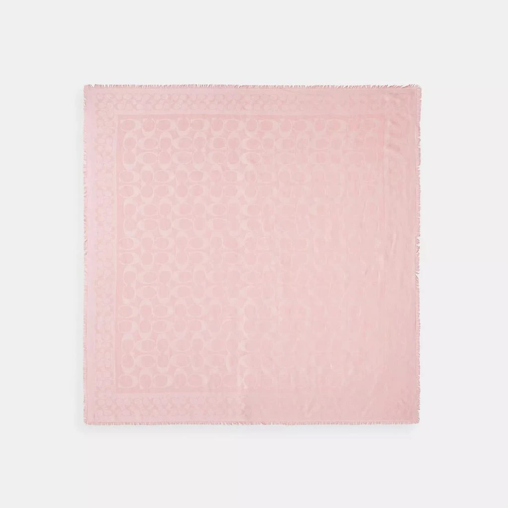 Signature Oversized Square Scarf 商品