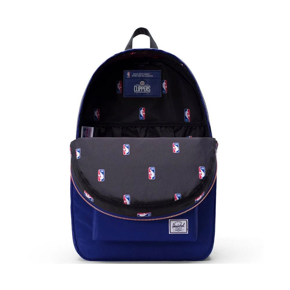 商品Herschel Supply|Supply Co. Blue LA Clippers Satin Settlement Backpack,价格¥593,第4张图片详细描述