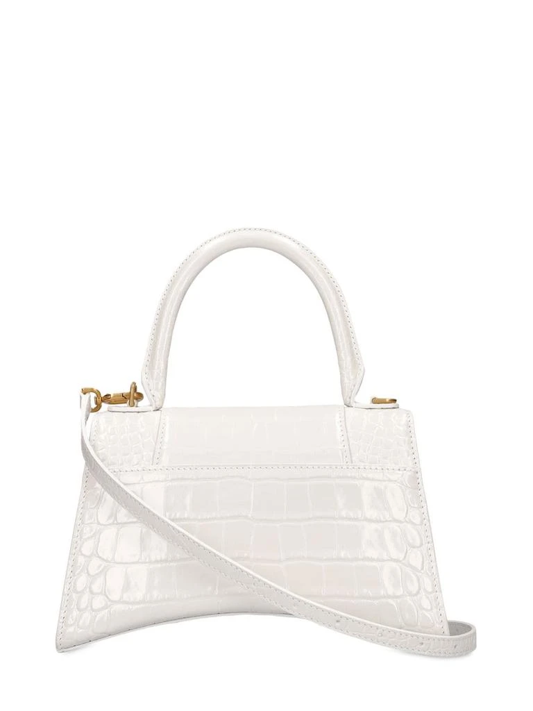 商品Balenciaga|Hourglass Croc Embossed Leather Bag,价格¥22997,第5张图片详细描述