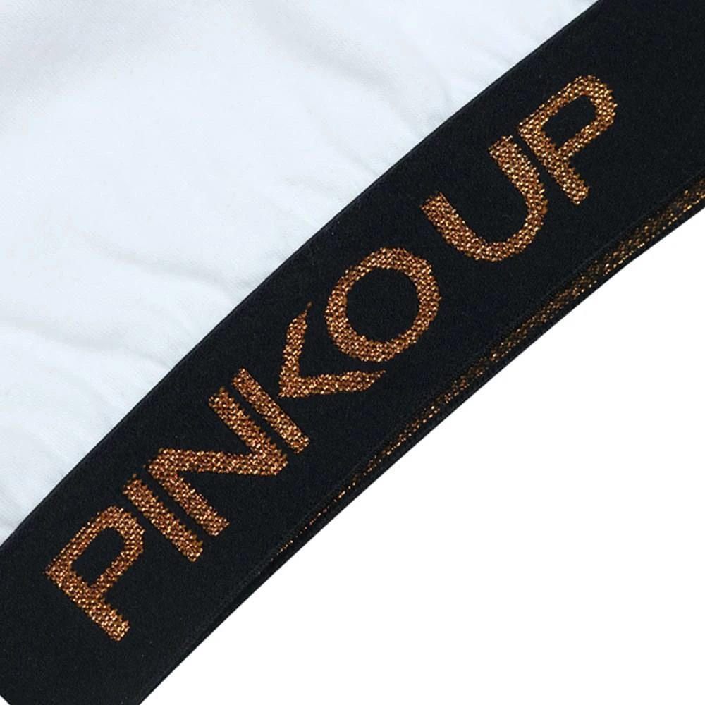 商品PINKO|Off White Cropped T Shirt,价格¥109,第3张图片详细描述