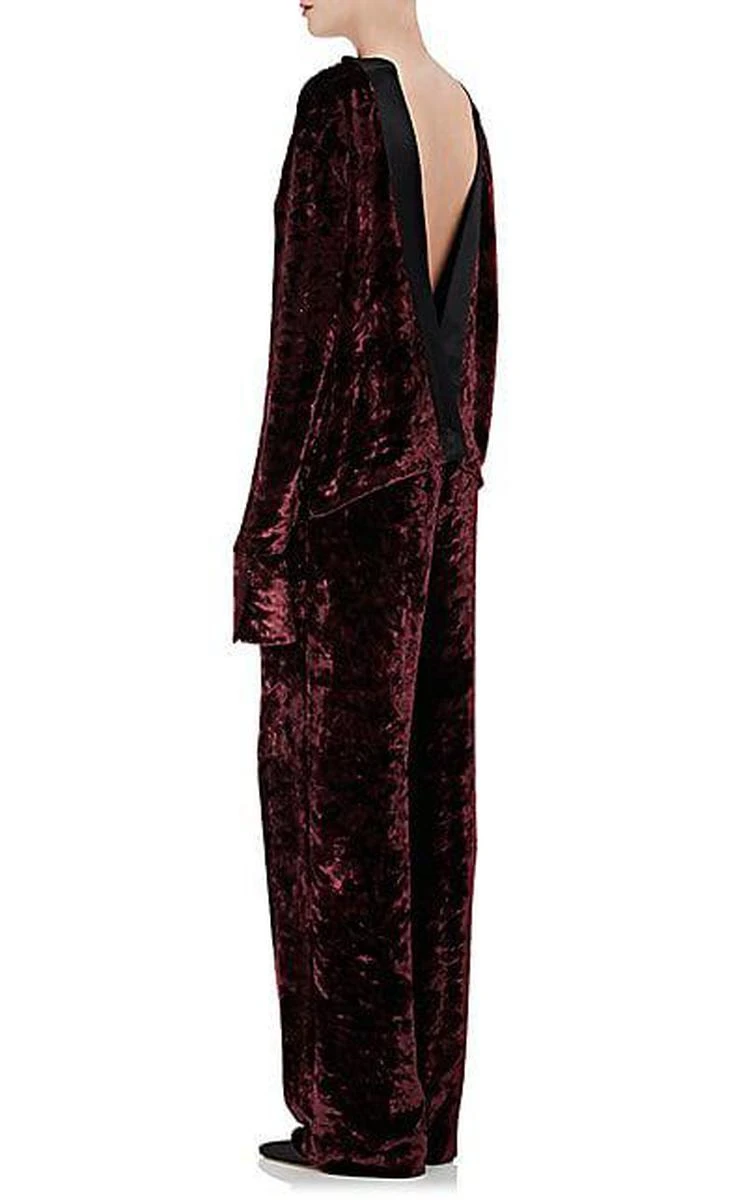 商品MAISON MARGIELA|Crushed Velvet Top,价格¥1913,第4张图片详细描述