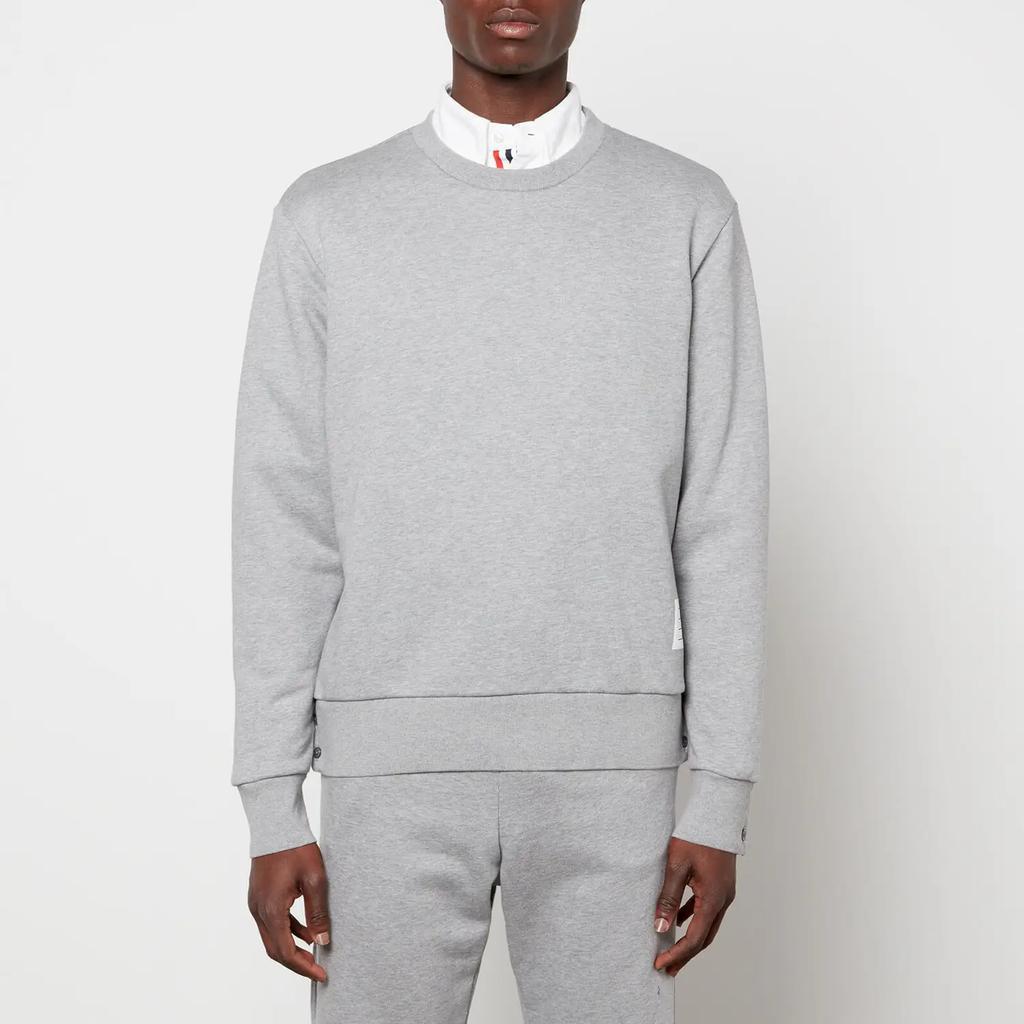 商品Thom Browne|Thom Browne Men's Tricolour Stripe Classic Sweatshirt - Light Grey,价格¥4022,第1张图片