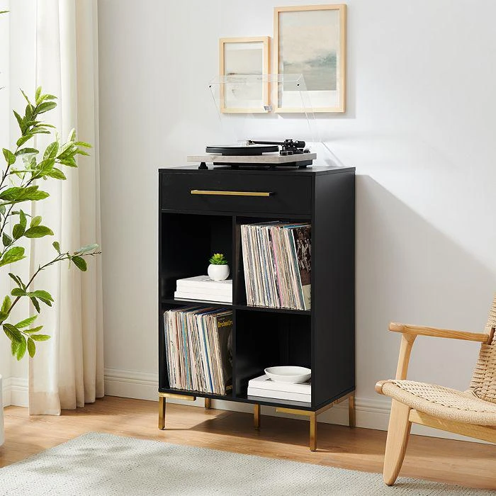 商品Sparrow & Wren|Juno Record Storage Cube Bookcase,价格¥2187,第1张图片