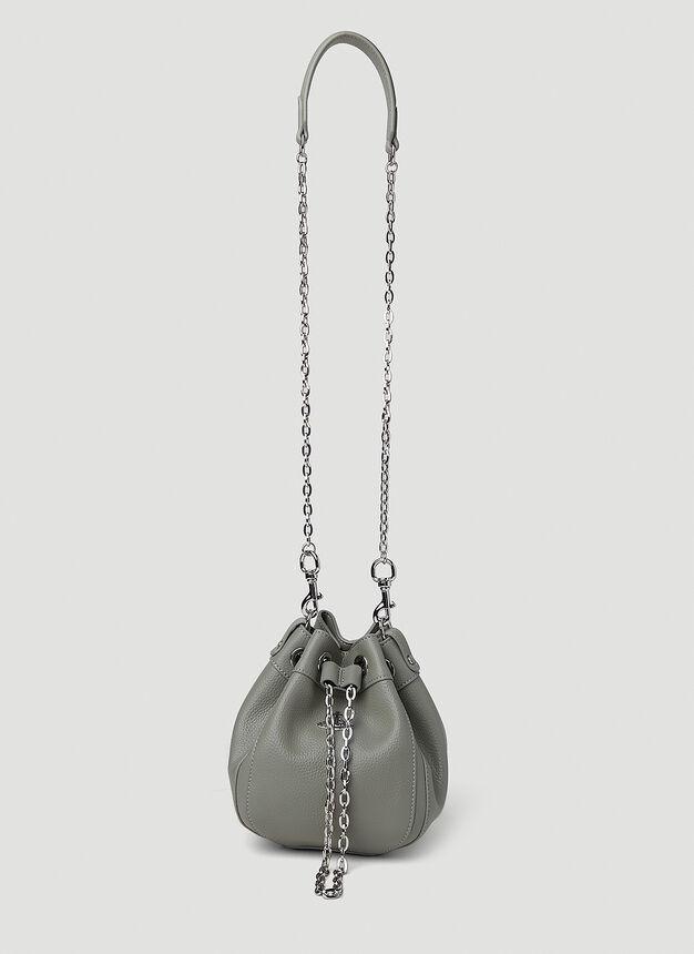 商品Vivienne Westwood|Chrissy Small Bucket Handbag in Grey,价格¥2061,第4张图片详细描述