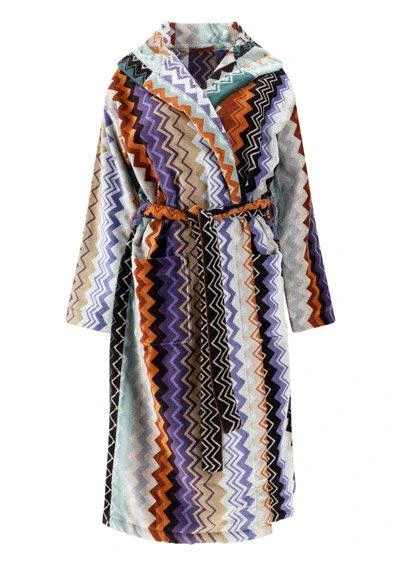 商品Missoni|Missoni Home Giacomo Hooded Bathrobe,价格¥1857,第1张图片