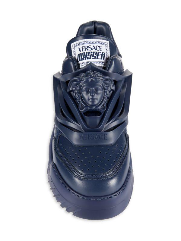 Versace Odissea Medusa Platform Court Sneakers - Casual