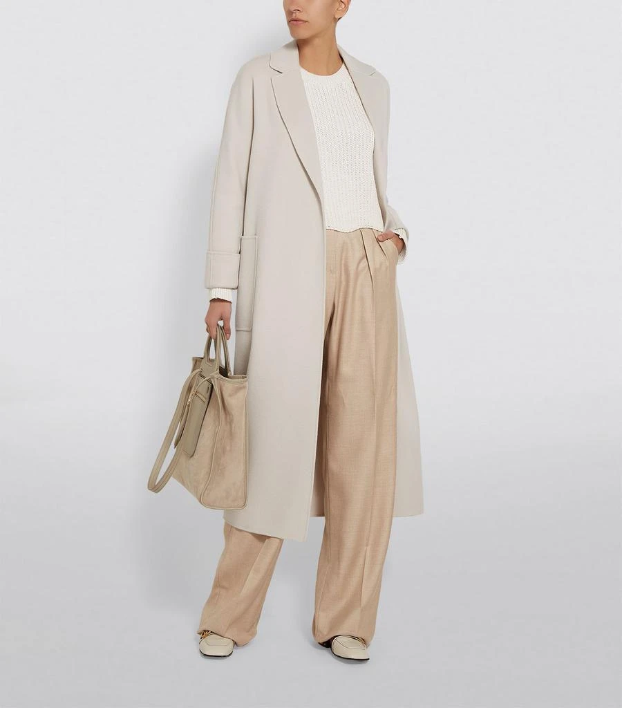 商品Max Mara|Wool Longline Coat,价格¥5102,第4张图片详细描述