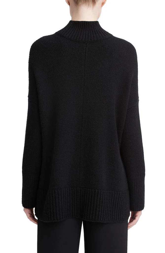 商品Vince|Oversize Wool & Cashmere Turtleneck Tunic Sweater,价格¥759,第2张图片详细描述