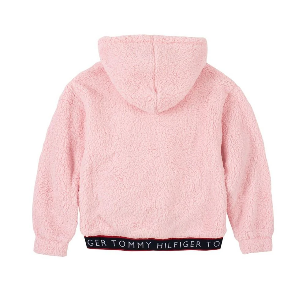 商品Tommy Hilfiger|Big Girls Sherpa Zip-Up Hooded Sweatshirt,价格¥83,第2张图片详细描述