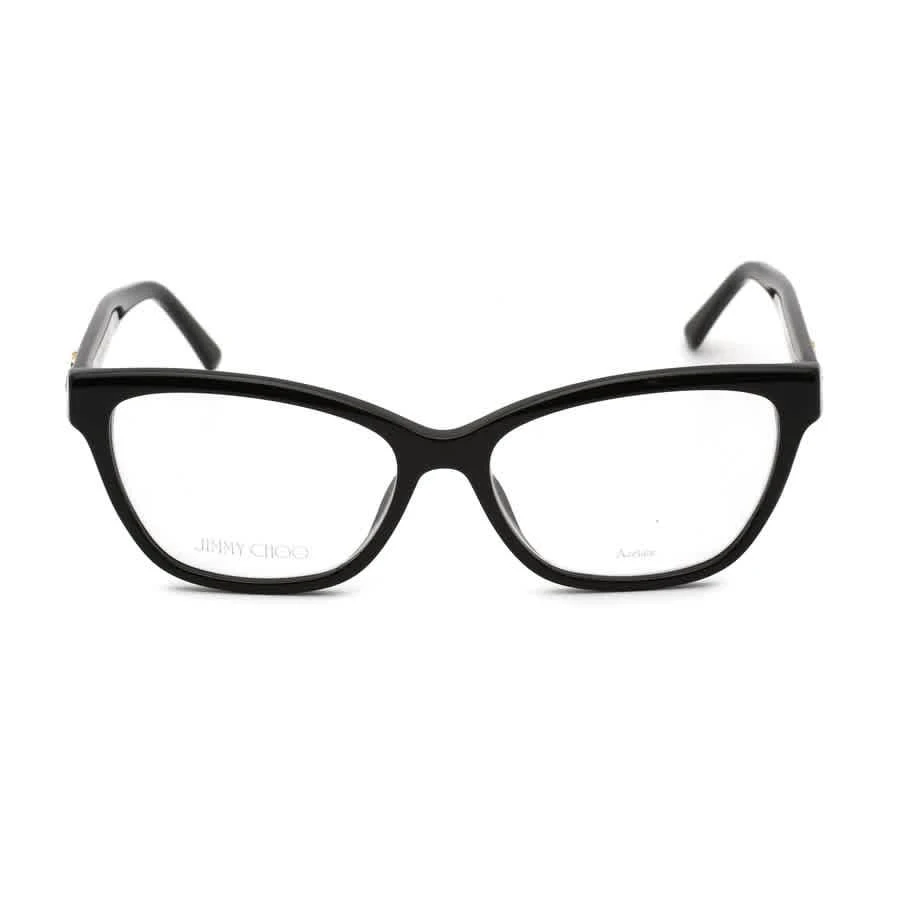 商品Jimmy Choo|Demo Cat Eye Ladies Eyeglasses JC334 0807 54,价格¥480,第2张图片详细描述